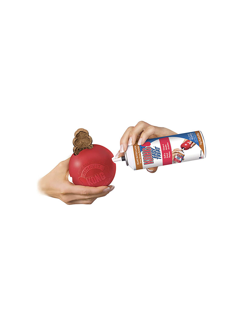 KONG Biscuit Ball™ - Durable Rubber, Treat Dispensing Toy - For Large Dogs