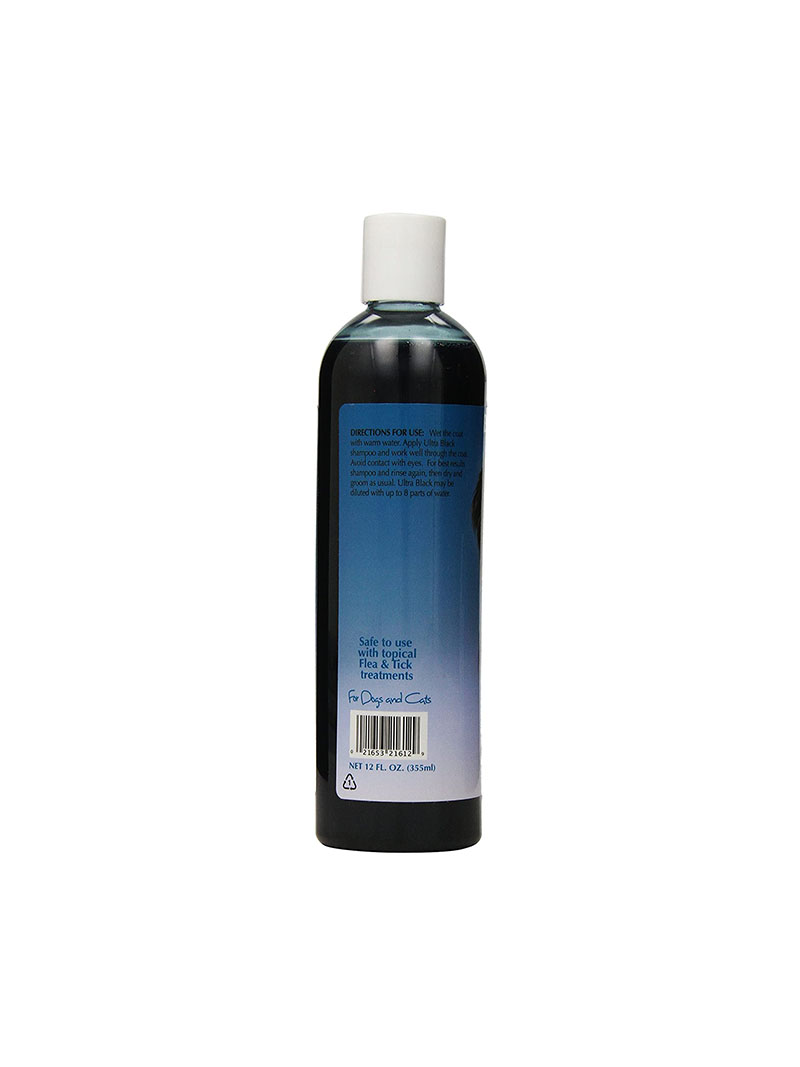 Bio-Groom 21612 Burgham Ultra Black Shampoo 12 oz.