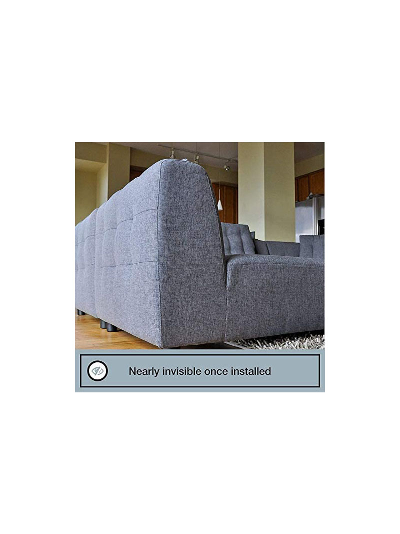 Couch Clamp Sectional Connectors for Sliding Sofas - Prevent Floor Scratches and Big Gaps in Your Couch with NO Tools