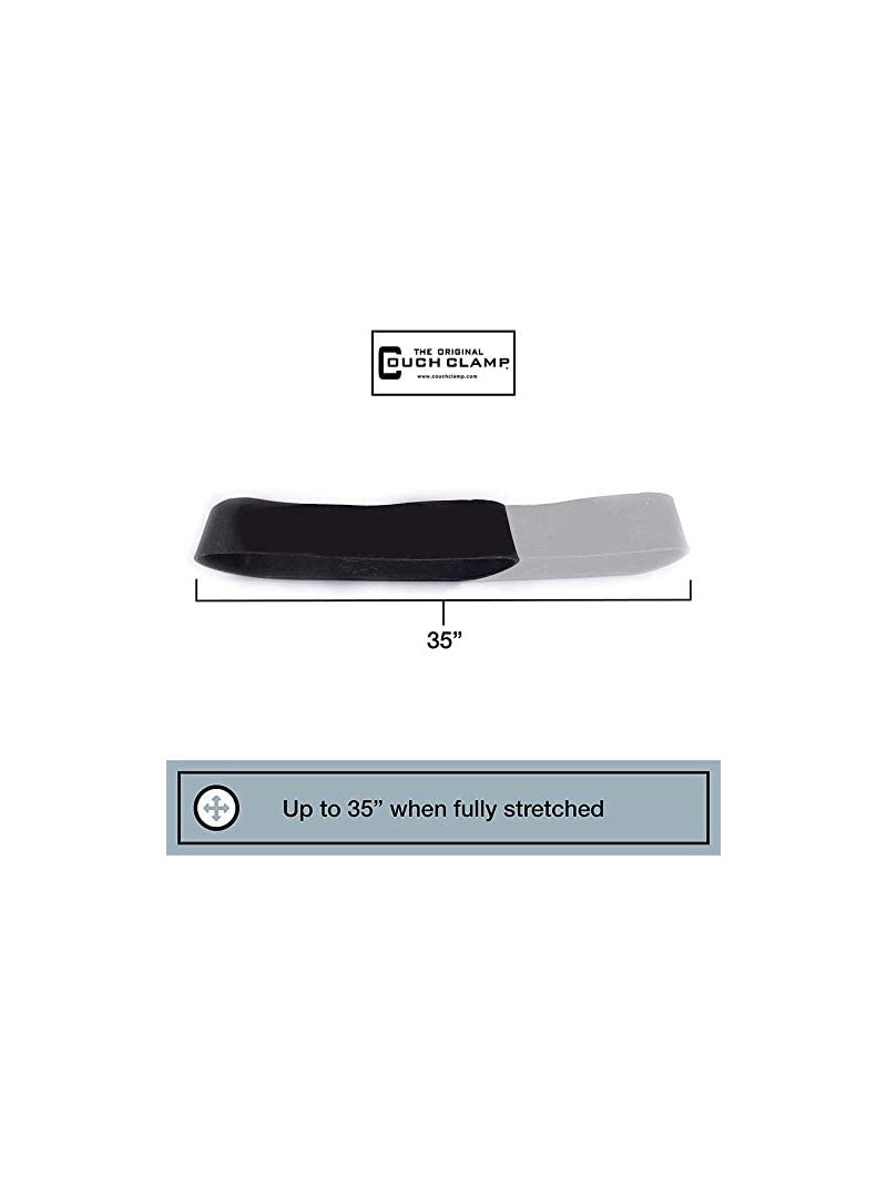 Couch Clamp Sectional Connectors for Sliding Sofas - Prevent Floor Scratches and Big Gaps in Your Couch with NO Tools