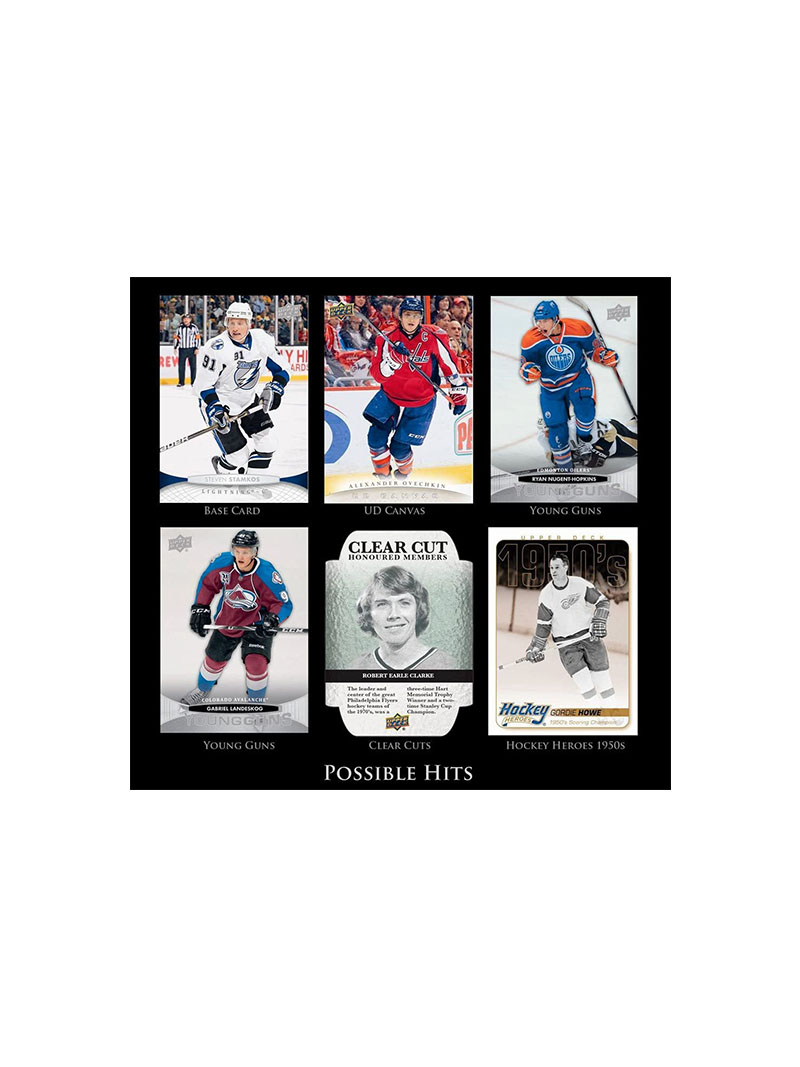 2011-12 Upper Deck Series 1 Hockey 8 Pack Blaster Box with Oversize