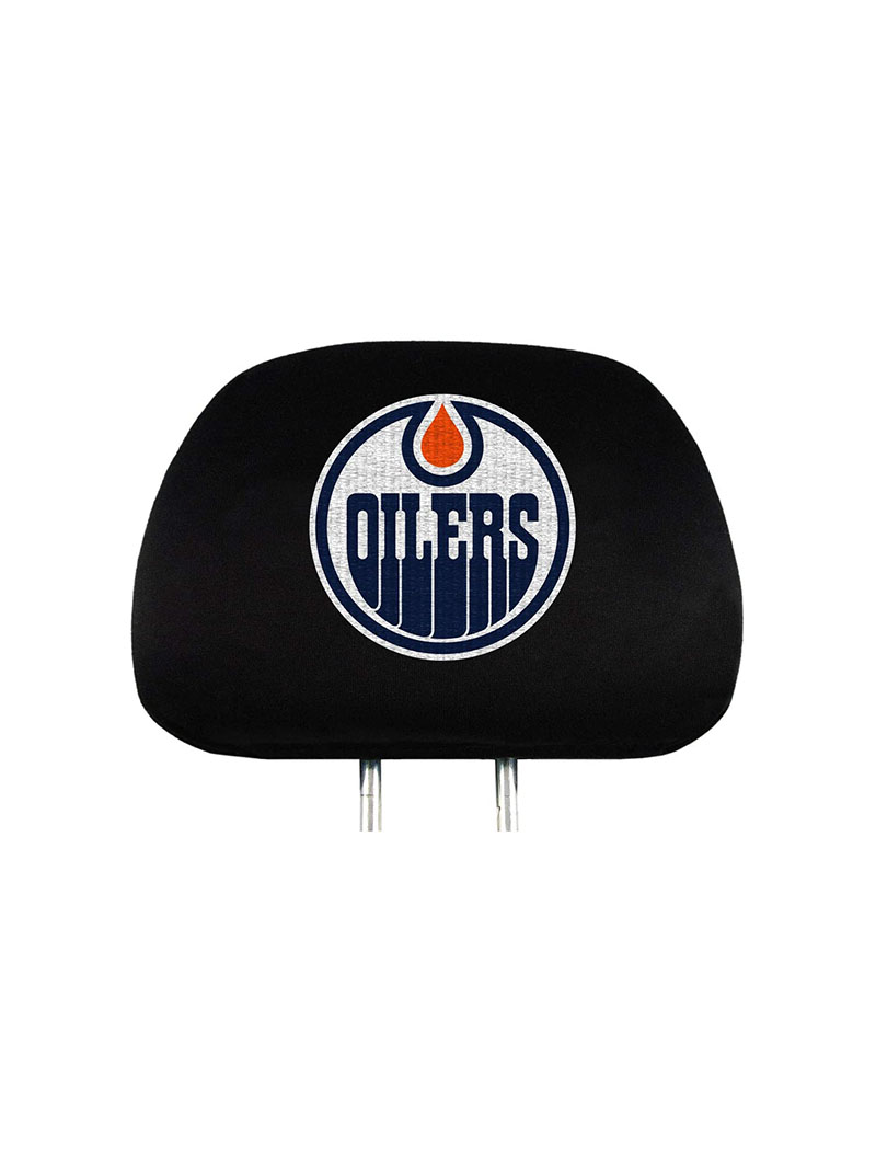 Edmonton Oilers Head Rest Cover Set