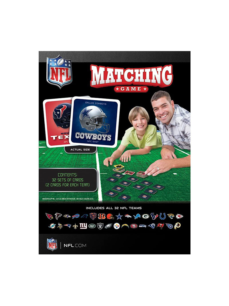 Masterpieces NFL Matching Game