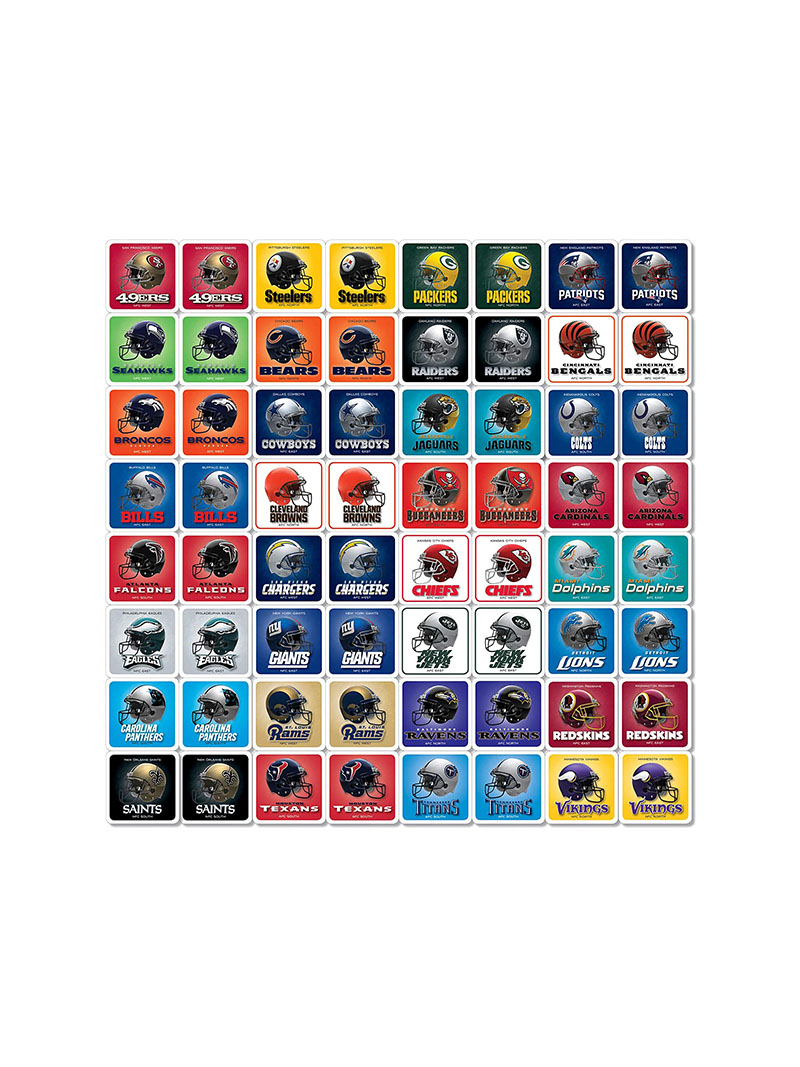 Masterpieces NFL Matching Game