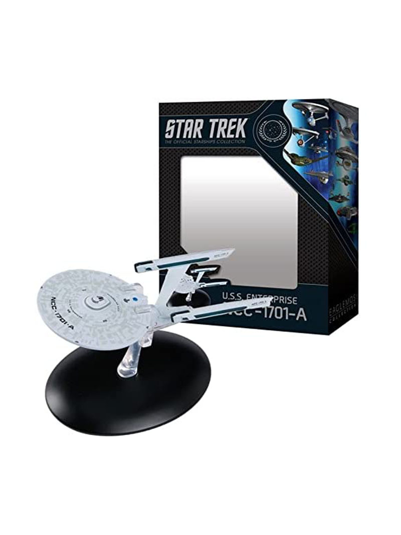 Hero Collector | Star Trek The Official Starships Collection | Eaglemoss Model Ship Box U.S.S. Enterprise NCC-1701-A