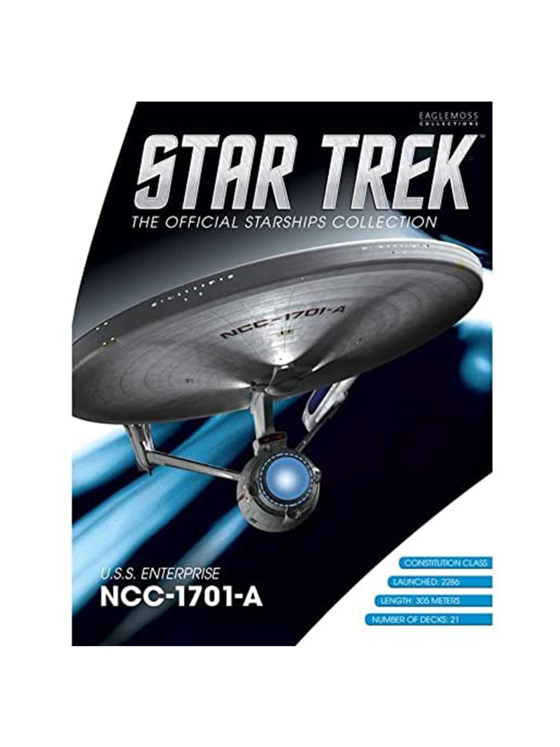 Hero Collector | Star Trek The Official Starships Collection | Eaglemoss Model Ship Box U.S.S. Enterprise NCC-1701-A