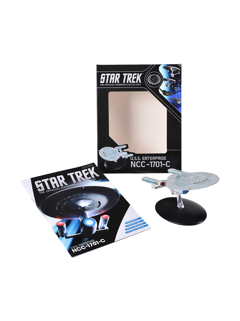 Hero Collector | Star Trek The Official Starships Collection | Eaglemoss Model Ship Box U.S.S. Enterprise NCC-1701-C
