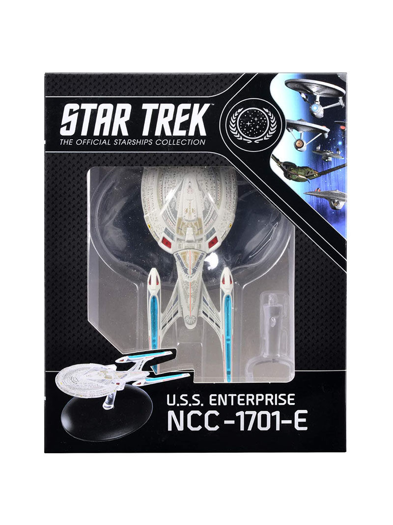 Hero Collector | Star Trek The Official Starships Collection | Eaglemoss Model Ship Box U.S.S. Enterprise NCC-1701-E