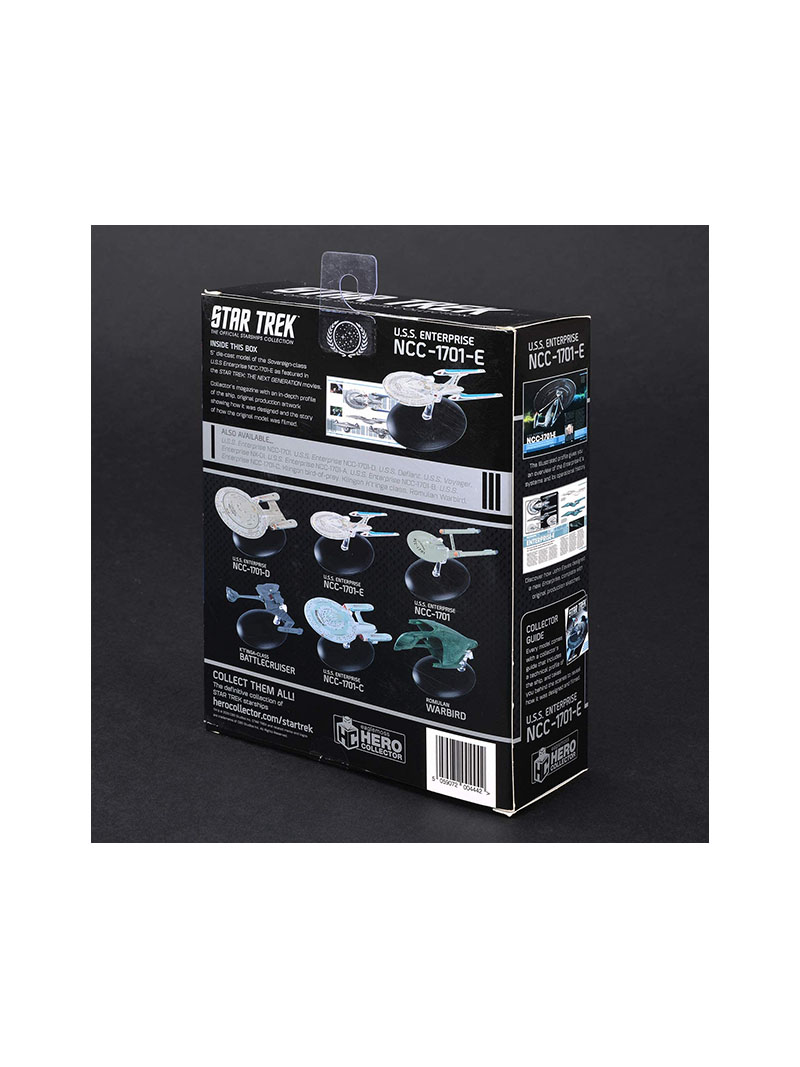 Hero Collector | Star Trek The Official Starships Collection | Eaglemoss Model Ship Box U.S.S. Enterprise NCC-1701-E