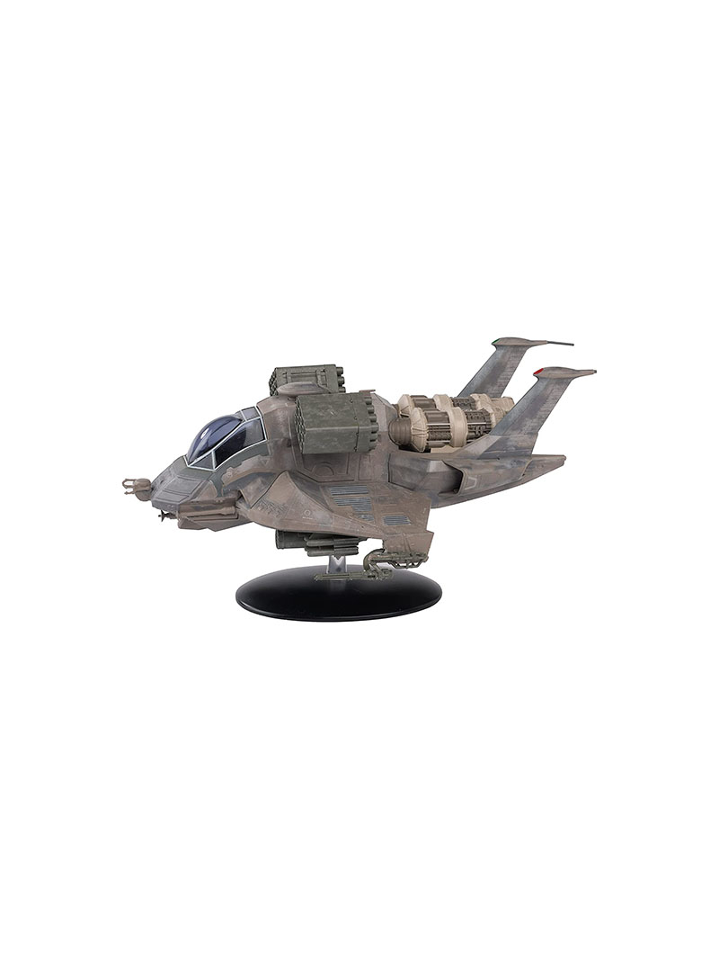 Hero Collector | Battlestar Galactica Collection | Colonial Heavy Raptor with Magazine Issue 20 by Eaglemoss