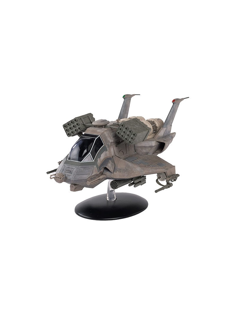 Hero Collector | Battlestar Galactica Collection | Colonial Heavy Raptor with Magazine Issue 20 by Eaglemoss