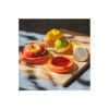 Food Huggers Reusable Food Savers - Food Huggers Set Of 5 Silicone Fruit & Vegetable Covers - Dishwasher Safe Silicone / 100% BPA & Phthalate Free - Patented Product by USA Company (Terracotta)